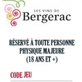 Participer au jeu concours gratuit organis par Vins de Bergerac