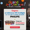 Participer au jeu concours gratuit organis par Foire de Paris