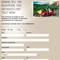 Participer au jeu concours gratuit organis par Tourisme Auvergne