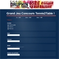Participer au jeu concours gratuit organis par Tennis 2 Table