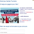 Participer au jeu concours gratuit organis par Nantes Tourisme