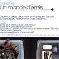Participer au jeu concours gratuit organis par Air France