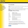 Participer au jeu concours gratuit organis par Hertz