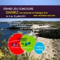 Participer au jeu concours gratuit organis par Morbihan Sud