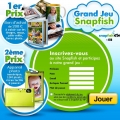 Participer au jeu concours gratuit organis par Snapfish