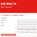 Participer au jeu concours gratuit organis par Air Malta