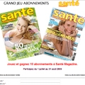 Participer au jeu concours gratuit organis par Sant Magazine