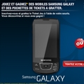 Participer au jeu concours gratuit organis par Samsung Mobile