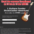 Participer au jeu concours gratuit organis par Guitar Xperts