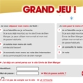 Participer au jeu concours gratuit organis par Enviedebienmanger.fr