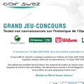 Participer au jeu concours gratuit organis par Gaz de France