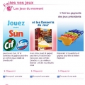 Participer au jeu concours gratuit organis par PourToutVousDire (Unilever)
