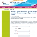 Participer au jeu concours gratuit organis par Aroport de Nantes